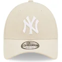 cepur-izliekta-bess-regulejams-9forty-linen-no-new-york-yankees-mlb-no-new-era