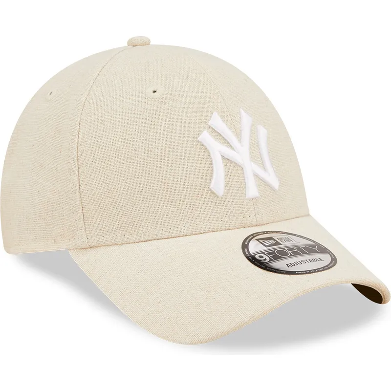 cepur-izliekta-bess-regulejams-9forty-linen-no-new-york-yankees-mlb-no-new-era