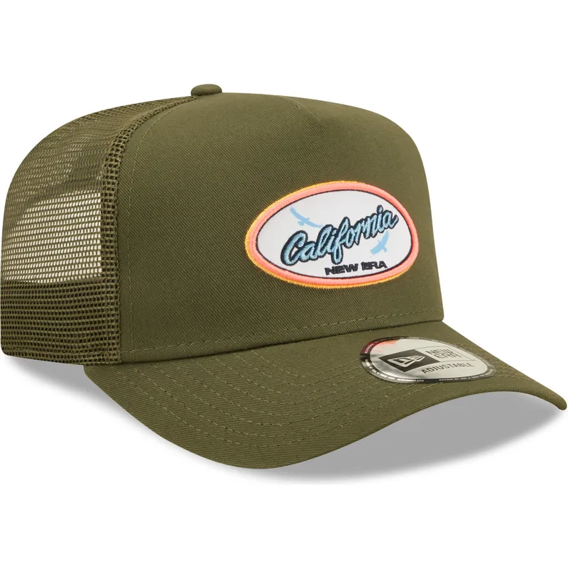 cepur-izliekta-truckeris-zals-snapback-california-a-frame-oval-state-no-new-era