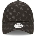 cepur-izliekta-melns-regulejams-9forty-monogram-no-new-york-yankees-mlb-no-new-era