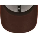new-era-curved-brim-9forty-linen-new-york-yankees-mlb-brown-adjustable-cap