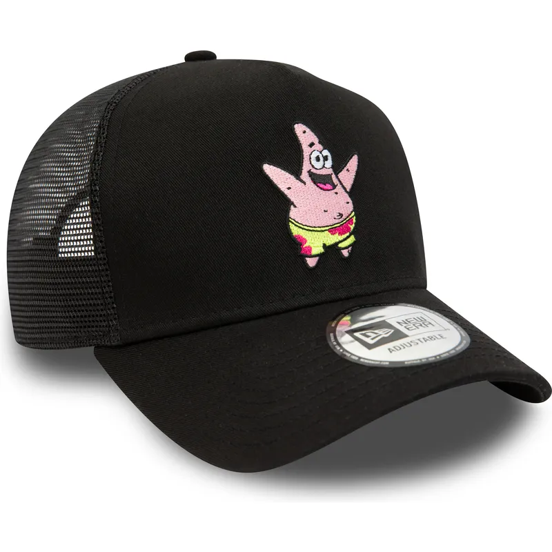 cepur-izliekta-truckeris-melns-snapback-a-frame-no-spongebob-un-patriks-zvaigzne-no-new-era cepur-izliekta-truckeris-melns-snapback-a-frame-no-spongebob-un-patriks-zvaigzne-no-new-era