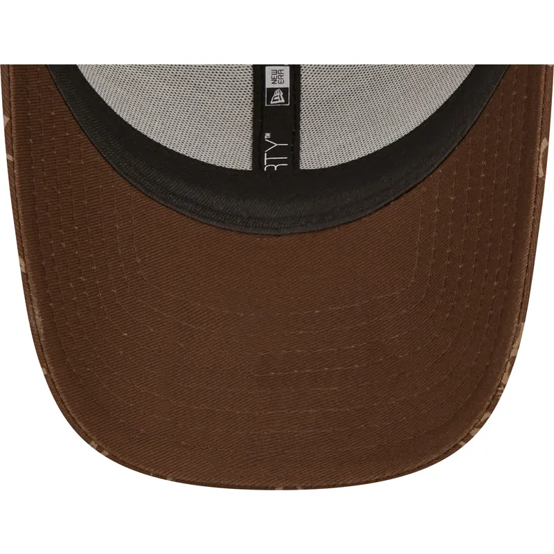cepur-izliekta-bruns-regulejams-9forty-monogram-no-new-york-yankees-mlb-no-new-era