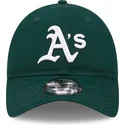 verstellbare-grune-9twenty-league-essential-kappe-der-oakland-athletics-mlb-von-new-era