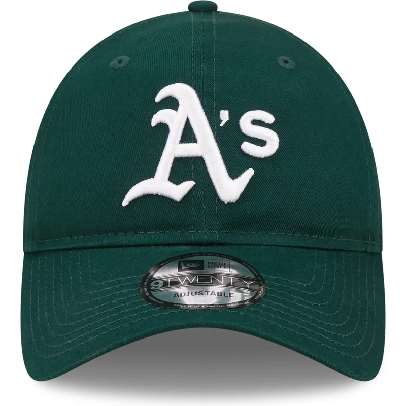 cepur-izliekta-zals-regulejams-9twenty-league-essential-no-oakland-athletics-mlb-no-new-era