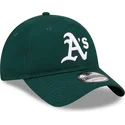 verstellbare-grune-9twenty-league-essential-kappe-der-oakland-athletics-mlb-von-new-era