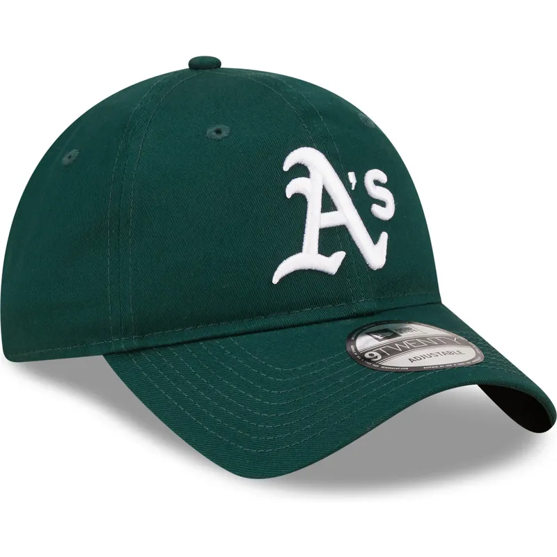 cepur-izliekta-zals-regulejams-9twenty-league-essential-no-oakland-athletics-mlb-no-new-era