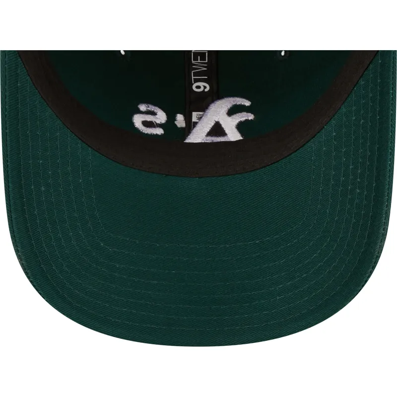 cepur-izliekta-zals-regulejams-9twenty-league-essential-no-oakland-athletics-mlb-no-new-era