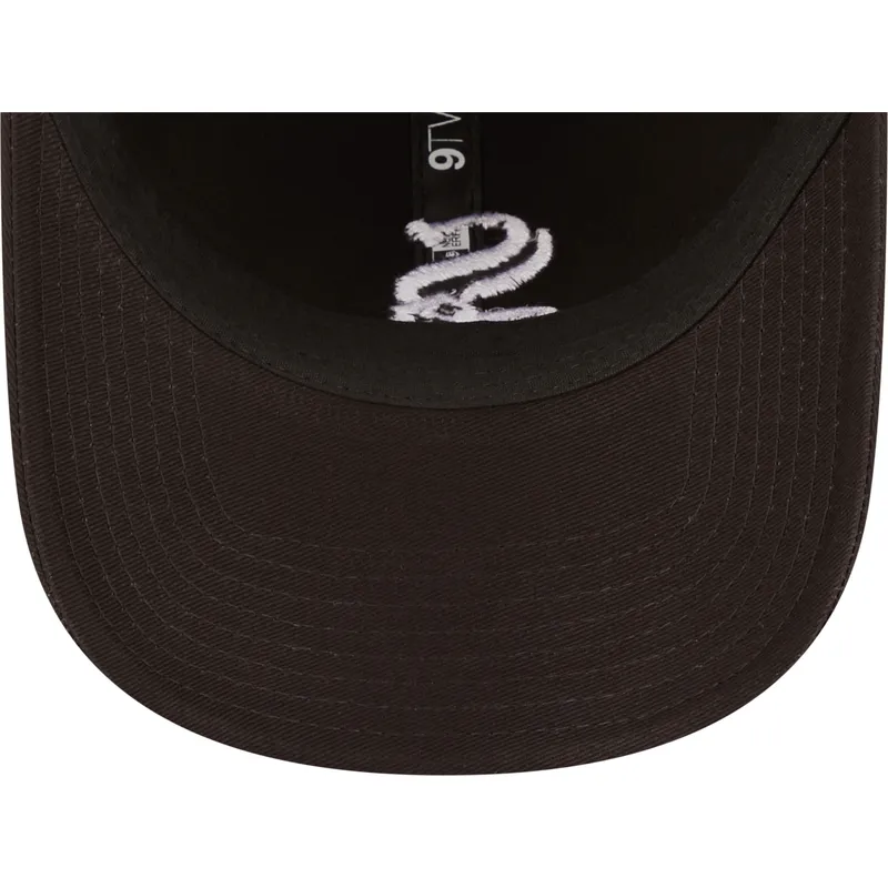 cepur-izliekta-melns-regulejams-9twenty-league-essential-no-chicago-white-sox-mlb-no-new-era