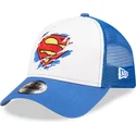 cap-izliekta-blue-snapback-berniem-a-frame-no-superman-dc-comics-no-new-era