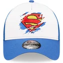 cap-izliekta-blue-snapback-berniem-a-frame-no-superman-dc-comics-no-new-era
