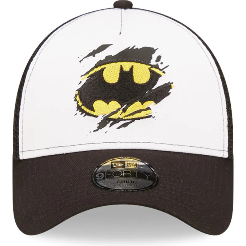 cepur-izliekta-truckeris-melns-snapback-berniem-a-frame-no-batman-dc-comics-no-new-era