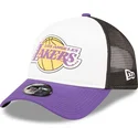 gorra-trucker-blanca-negra-y-violeta-a-frame-team-colour-de-los-angeles-lakers-nba-de-new-era