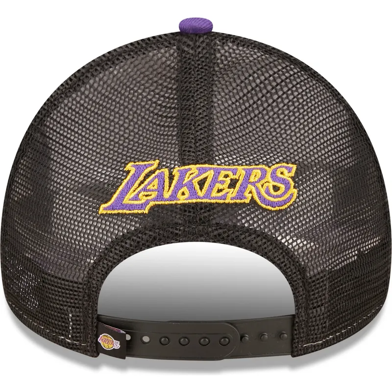 cepur-izliekta-soferis-violets-snapback-a-frame-frame-team-colour-no-los-angeles-lakers-nba-no-new-era