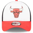 cepur-izliekta-truckeris-sarkans-snapback-a-frame-team-colour-no-chicago-bulls-nba-no-new-era