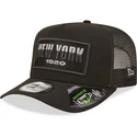 cepur-izliekta-truckeris-melns-snapback-new-york-a-frame-repreve-usa-state-no-new-era