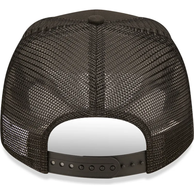 cepur-izliekta-truckeris-melns-snapback-new-york-a-frame-repreve-usa-state-no-new-era