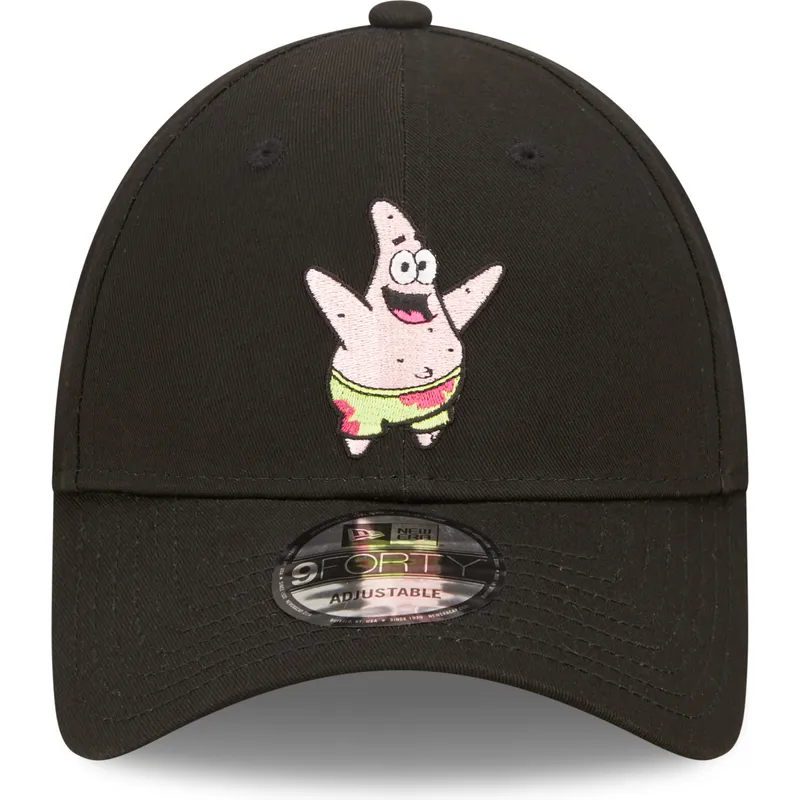 cepur-izliekta-melns-regulejams-9forty-no-spongebob-un-patriks-zvaigzne-no-new-era cepur-izliekta-melns-regulejams-9forty-no-spongebob-un-patriks-zvaigzne-no-new-era