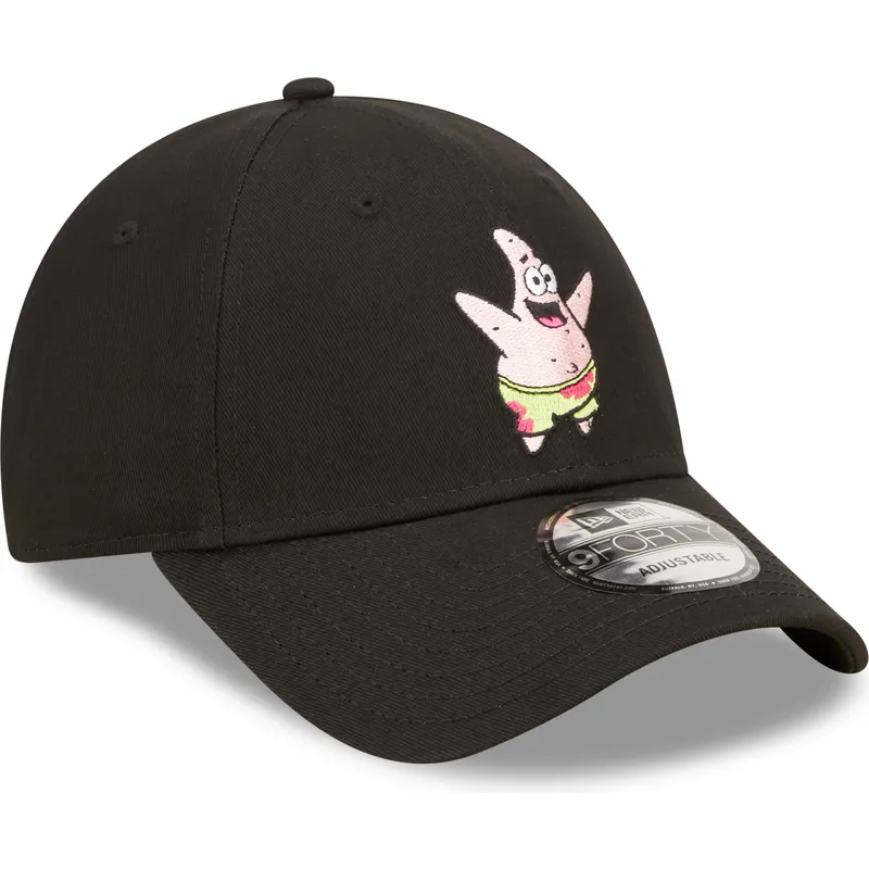 cepur-izliekta-melns-regulejams-9forty-no-spongebob-un-patriks-zvaigzne-no-new-era cepur-izliekta-melns-regulejams-9forty-no-spongebob-un-patriks-zvaigzne-no-new-era