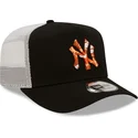 cepur-izliekta-truckeris-melns-snapback-a-frame-seasonal-infill-no-new-york-yankees-mlb-no-new-era