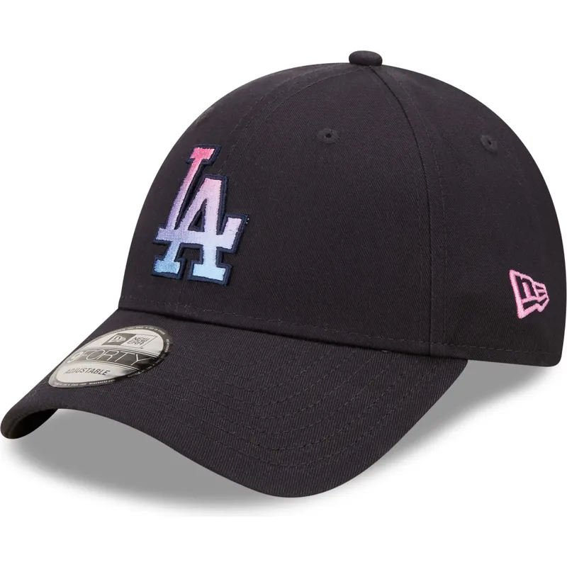 cepur-izliekta-tumsi-zils-regulejams-9forty-gradient-infill-no-los-angeles-dodgers-mlb-no-new-era