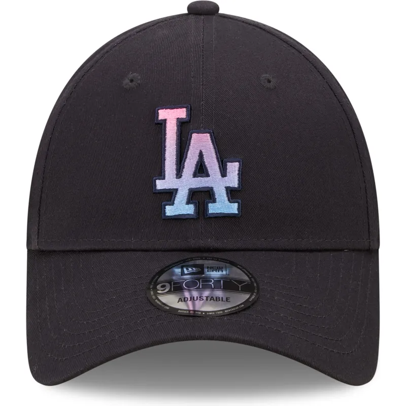 cepur-izliekta-tumsi-zils-regulejams-9forty-gradient-infill-no-los-angeles-dodgers-mlb-no-new-era