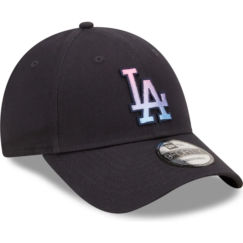 cepur-izliekta-tumsi-zils-regulejams-9forty-gradient-infill-no-los-angeles-dodgers-mlb-no-new-era