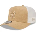 cepur-izliekta-truckeris-bruns-regulejams-a-frame-jersey-essential-no-new-york-yankees-mlb-no-new-era