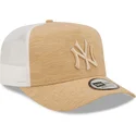 cepur-izliekta-truckeris-bruns-regulejams-a-frame-jersey-essential-no-new-york-yankees-mlb-no-new-era