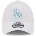 cepur-izliekta-balts-regulejams-9forty-neon-outline-no-los-angeles-dodgers-mlb-no-new-era
