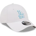 cepur-izliekta-balts-regulejams-9forty-neon-outline-no-los-angeles-dodgers-mlb-no-new-era