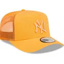 cap-izliekta-orange-snapback-a-frame-tonal-mesh-no-new-york-yankees-mlb-no-new-era