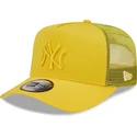 cepur-izliekta-soferis-dzeltens-snapback-a-frame-tonal-mesh-no-new-york-yankees-mlb-no-new-era