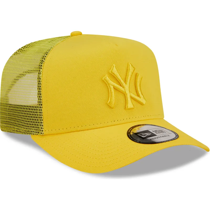 cap-izliekta-yellow-snapback-a-frame-tonal-mesh-no-new-york-yankees-mlb-no-new-era