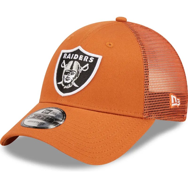 cepur-izliekta-truckeris-oranzs-regulejams-a-frame-home-field-no-las-vegas-raiders-nfl-no-new-era