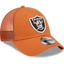 cepur-izliekta-truckeris-oranzs-regulejams-a-frame-home-field-no-las-vegas-raiders-nfl-no-new-era