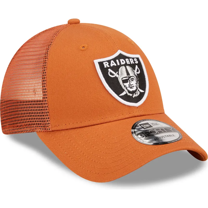 cepur-izliekta-truckeris-oranzs-regulejams-a-frame-home-field-no-las-vegas-raiders-nfl-no-new-era