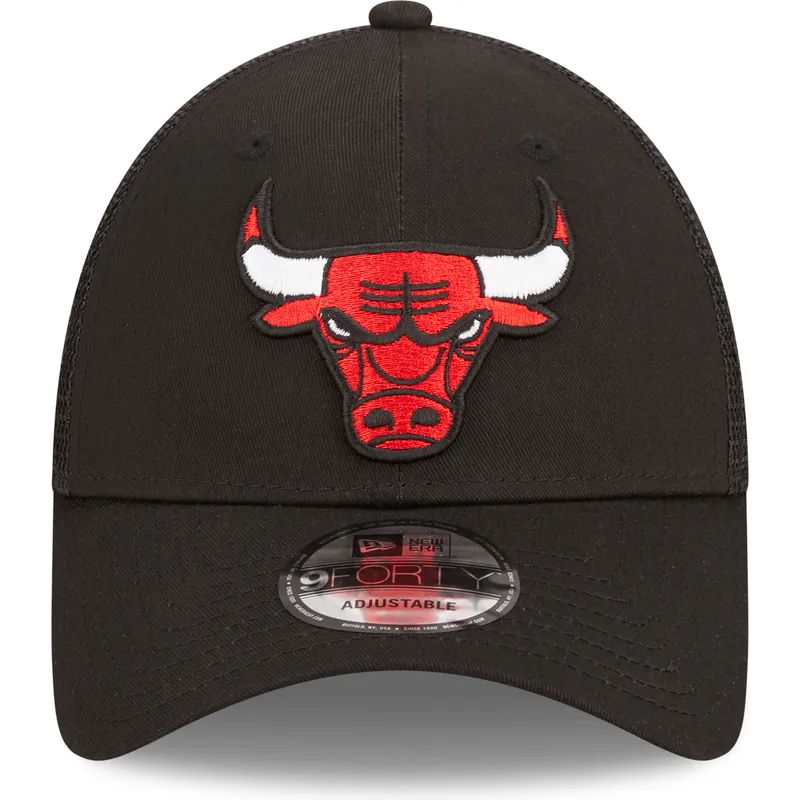 cepur-izliekta-truckeris-melns-regulejams-a-frame-home-field-no-chicago-bulls-nba-no-new-era