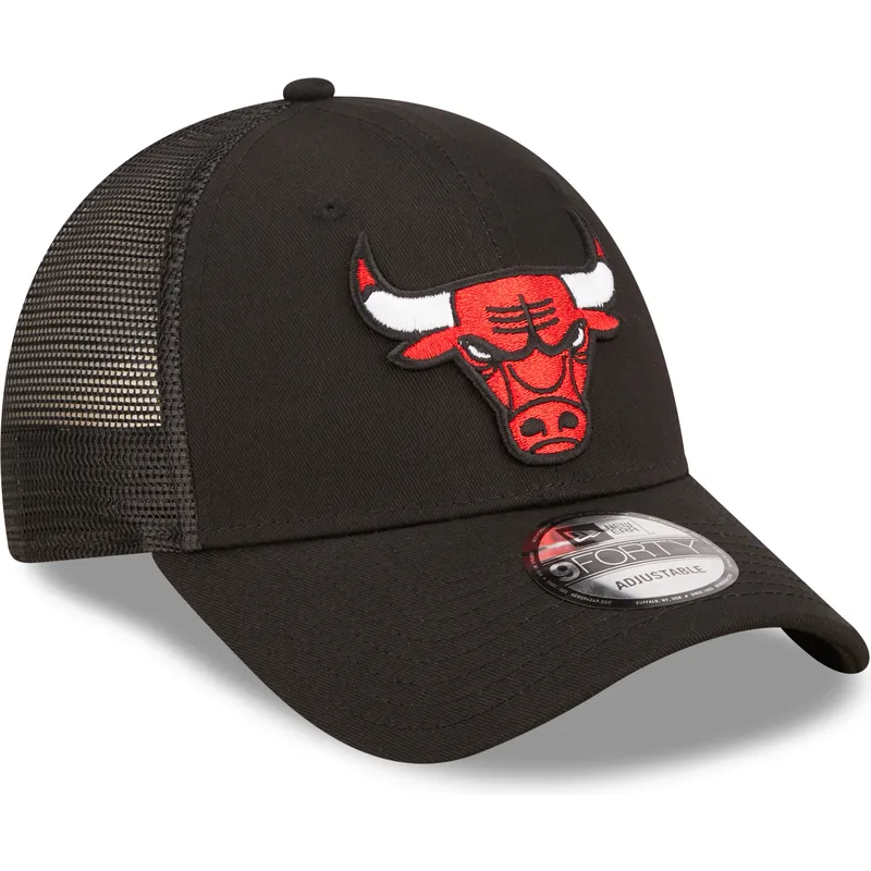 cepur-izliekta-truckeris-melns-regulejams-a-frame-home-field-no-chicago-bulls-nba-no-new-era