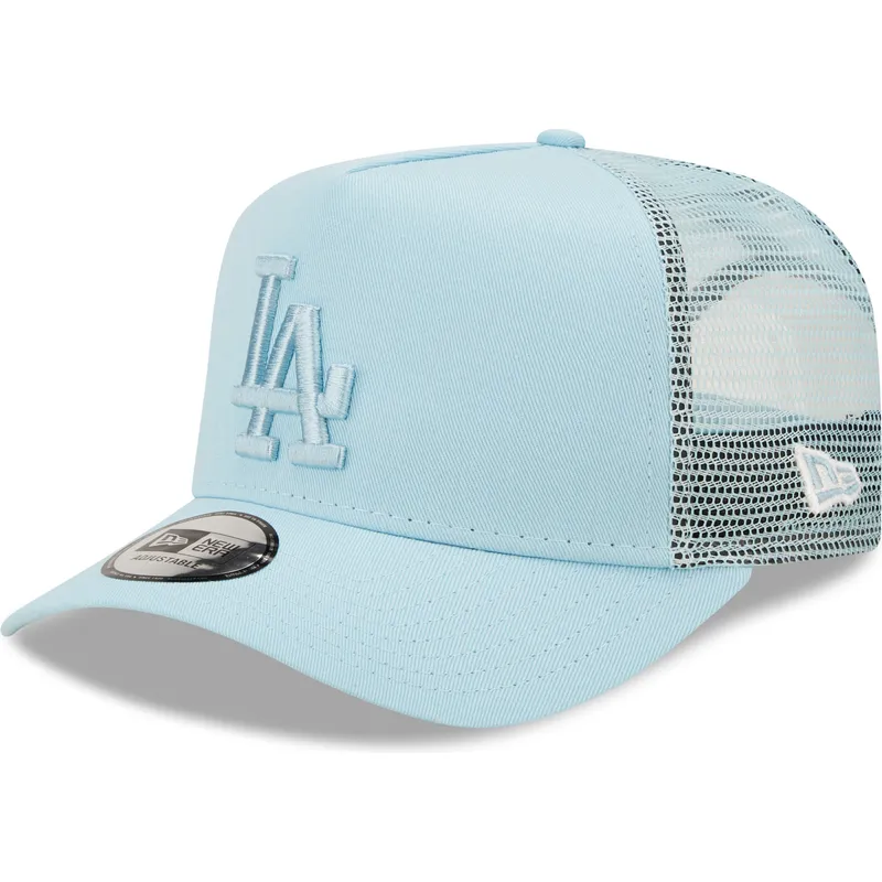cepur-izliekta-truckeris-zils-snapback-a-frame-tonal-mesh-no-los-angeles-dodgers-mlb-no-new-era