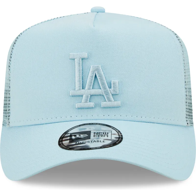 cepur-izliekta-truckeris-zils-snapback-a-frame-tonal-mesh-no-los-angeles-dodgers-mlb-no-new-era