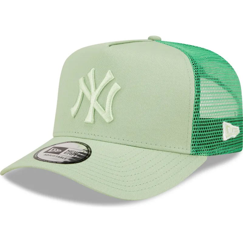 cepur-izliekta-truckeris-zals-snapback-a-frame-tonal-mesh-no-new-york-yankees-mlb-no-new-era