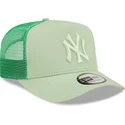 cepur-izliekta-truckeris-zals-snapback-a-frame-tonal-mesh-no-new-york-yankees-mlb-no-new-era