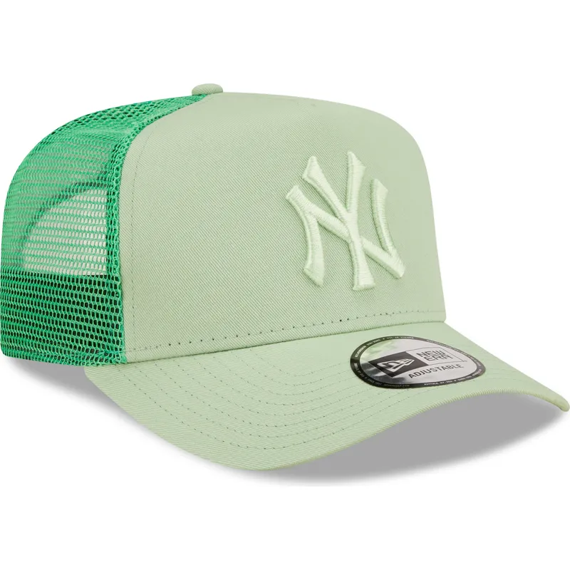 cepur-izliekta-truckeris-zals-snapback-a-frame-tonal-mesh-no-new-york-yankees-mlb-no-new-era
