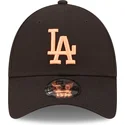 cap-izliekta-black-adjustable-strap-9forty-league-essential-no-los-angeles-dodgers-mlb-no-new-era