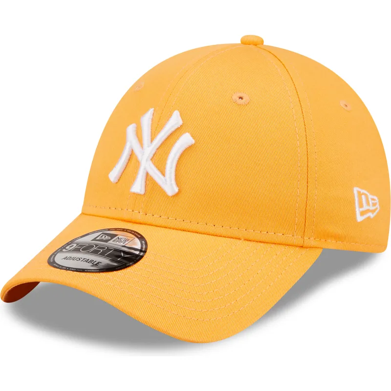 cepur-izliekta-oranzs-regulejams-9forty-league-essential-no-new-york-yankees-mlb-no-new-era
