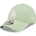 gorra-curva-verde-claro-ajustable-9forty-league-essential-de-los-angeles-dodgers-mlb-de-new-era