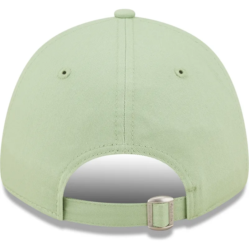 gorra-curva-verde-claro-ajustable-9forty-league-essential-de-los-angeles-dodgers-mlb-de-new-era