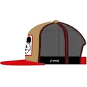 capslab-disney-casf-mo4-mickey-mouse-braun-rote-flache-trucker-kappe