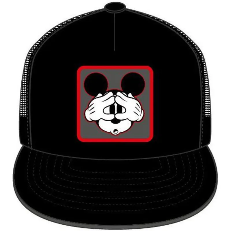 cepur-plakana-truckeris-melns-snapback-casf-mo3-mickey-mouse-disney-no-capslab